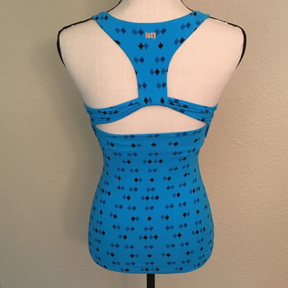 Lucy Tank Top Sweetheart Neck Racerback Ge… - Picture 2 of 7